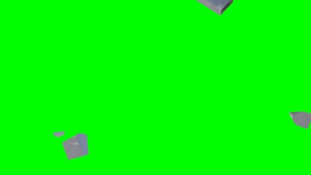 РАЗРУШЕНИЕ СТЕКЛА ЗЕРКАЛА на ЗЕЛЕНОМ ФОНЕ ФУТАЖ / DESTRUCTION of the MIRROR on GREEN SCREEN