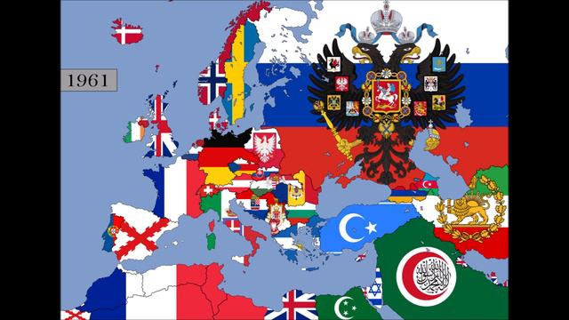 Alternative History of Europe (1900-2021) with Flags. смотреть онлайн