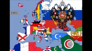 Alternative History of Europe (1900-2021) with Flags.