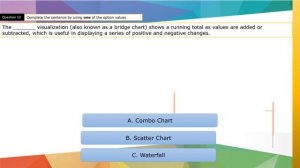 PL300 Quiz - Visualize data in Power BI - Work with Power BI Visuals [Questions]