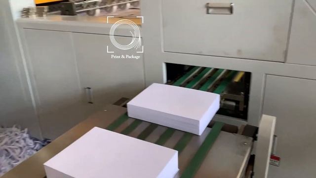 Оборудование для производства и упаковки бумаги А4  Тест перед отгрузкой на заводе смотреть онлайн