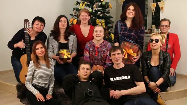 Новогоднее поздравление от участников СУББОТНИКА 2016.12.24 смотреть онлайн