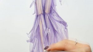 Как рисовать прозрачную ткань. Скетч маркерами