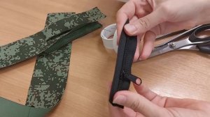 Прорезной карман на молнии / делаем вход в карман / вставляем молнию