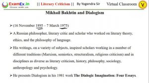 Literary Theory and Criticism for UGC NET and GIC PRAVAKTA English Part - 5