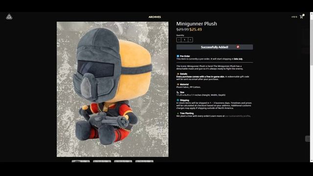 плюшевый миниганнер тдс возвращается, как купить плюшевого миниганера тдс, роблокс смотреть онлайн