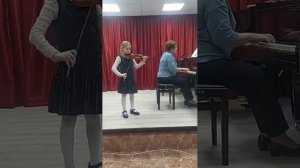«Тропинка в лесу» А.Комаровский, скрипка с аккомпанементом фортепиано