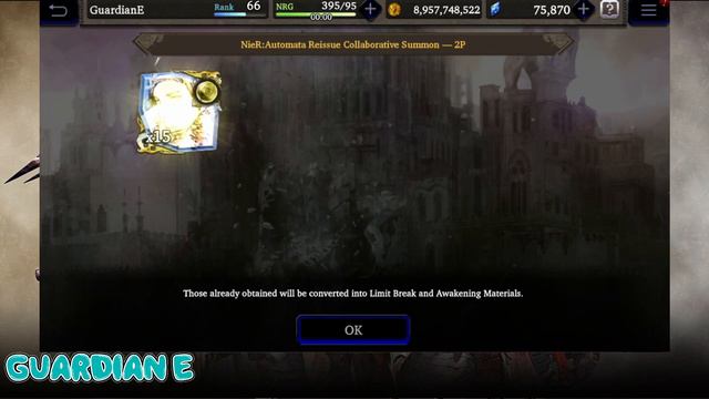 [WOTV] 45,000+ Visiore for 2P & A2 - NieR Automata Collab Summons! [War of the Visions] смотреть онлайн