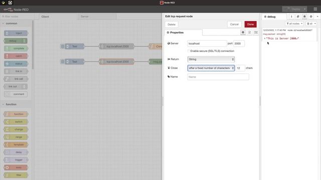 Learn How to Create TCP Client and Server using Node Red смотреть онлайн