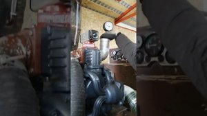 Испытания вакуумного насоса роторного типа Jurop DL 180 после ремонта и синхронизации.