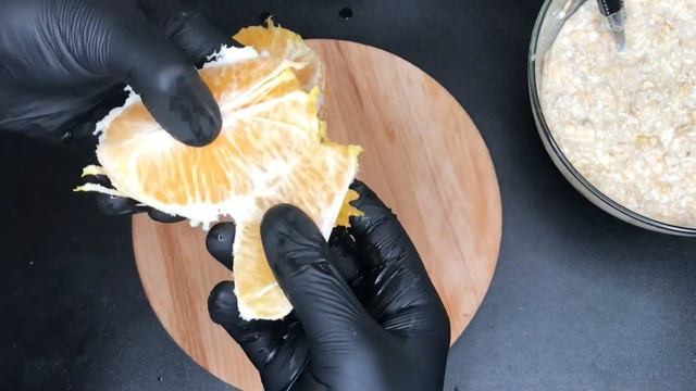 Овсяное печенье с творогом и апельсином. Полезный завтрак. смотреть онлайн