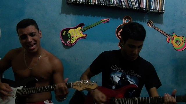 Metallica - Enter Sandman - guitar cover смотреть онлайн