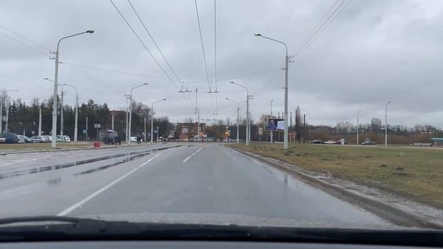 Экзаменационный маршрут ГАИ Минской области (часть 1)