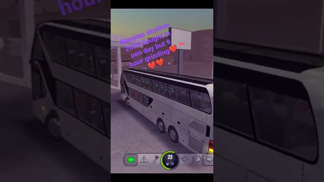 Neoplan skyliner 2020 grinding in one day  bus simulator ultimate