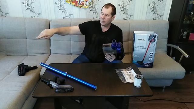 Обзор-отзыв на пылесос GiNZZU VS118 смотреть онлайн