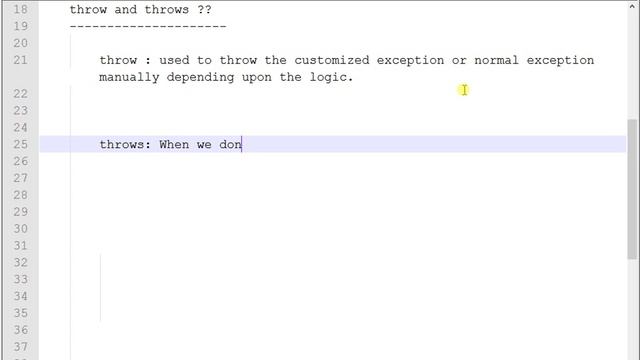 Core Java Tutorial 12 Exception Handling 3 смотреть онлайн