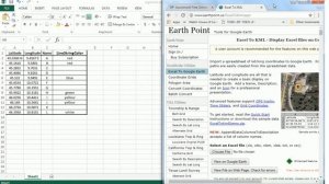 How to export paths and lines from Excel to Google earth. The shortest and easiest way.