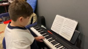 Сольфеджио/1 класс/ Вова изучает «Летал голубь, летал сизый»/04.12.20