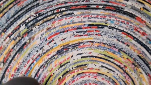 ковер из лоскутных лент. шью коврик. этностиль. ковер в интерьере. смотреть онлайн