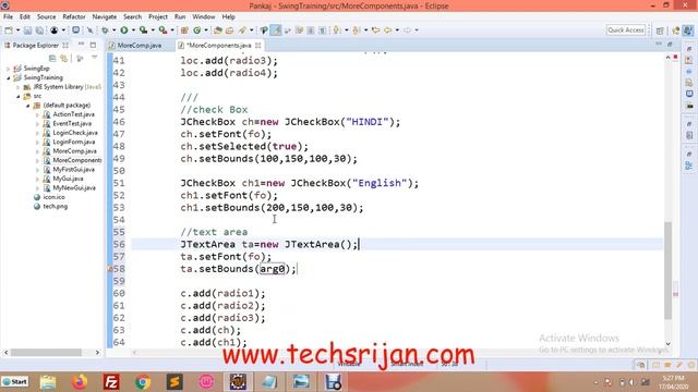 Swing Components tutorial |Java Swing Tutorial in Hindi | Urdu --Part 5 смотреть онлайн