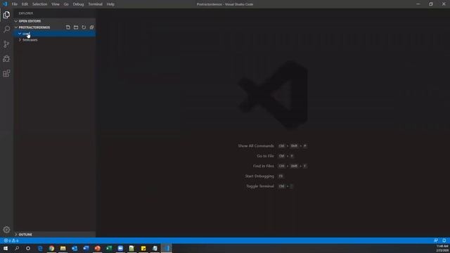 Part-4: How To Setup Protractor Project in Visual Studio Code