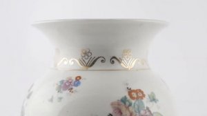 Ваза, Фарфор, Рига, Рижская фарфоровая фабрика, 1950-е годы ,