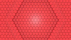 Royalty Free Pulse Hexagon Background