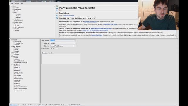 ISBoxer 41 Quick Setup Wizard and WoW Gameplay demo and commentary