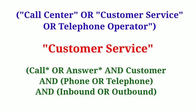 how to make customer service representative Boolean search string | смотреть онлайн