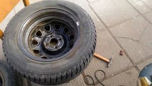 Покраска ржавых автомобильных дисков