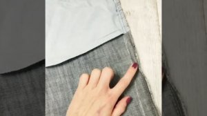 Как заузить БЕЗ ОВЕРЛОКА мужские брюки /джинсы