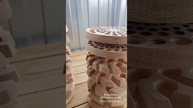 Два восьмиплашковых вихревых преобразователя d180mm. А.Тюрина дающие более 15млн.