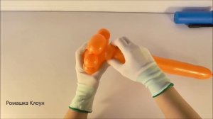 ТИГРЁНОК тигр ИЗ длинного ШАРИКА ШДМ Tiger Balloon Animal TUTORIAL