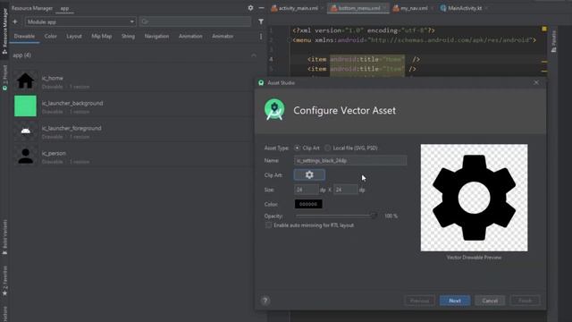 BottomNavigationView with Navigation Component - Android Studio Tutorial смотреть онлайн