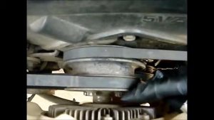 Toyota Timing Belt, Water pump, thermostat replacement on 3.4L 5VZ-FE Part 1