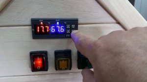 Как настроить терма-регулятор на деревянной коптильне.