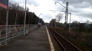 Электропоезд ЭР2Т-7134 платформа Хлюпино May 2015