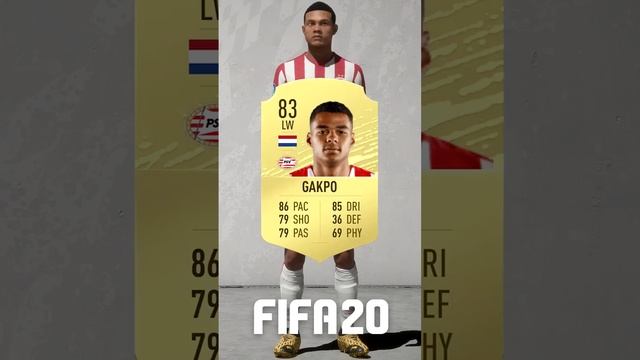 Эволюция КОДИ ГАКПО в FIFA | От FIFA18 до FIFA23