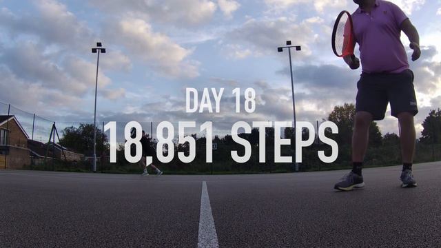 I walked 500,000 steps in October!