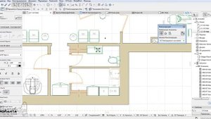 Как привязать выносную надпись к объекту в ArchiCad 23