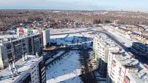 Микрорайон "Вишневая горка"  зимой