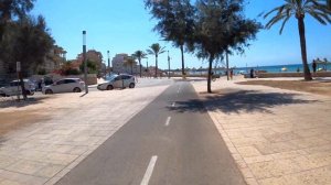 Palma de Mallorca To Playa de Palma, Spain | 4K Tour With Commentary (Part One)