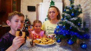 Песочное Печенье ПОДКОВА Новогоднее Печенье Готовим вместе дома!!!