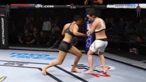 UFC2 Amanda Nunes-Cat Zingano.