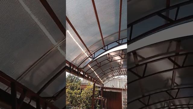 Навес Поликарбонат смотреть онлайн