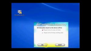 Как пользоваться JetFlash Recovery Tool