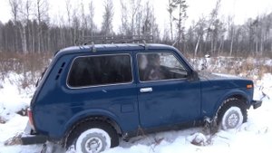 ВлИ-5 на Ниве. По снежным болотам #АвтоФормула 4х4