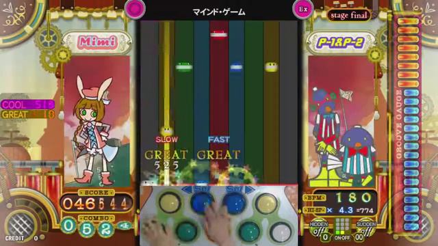 [ポップン] (青春剛速球メタル) マインド・ゲーム EX смотреть онлайн