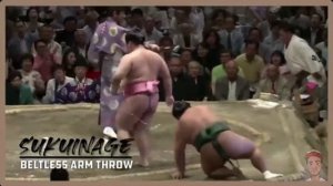 Приемы и борьба сумоистов (сумотори)