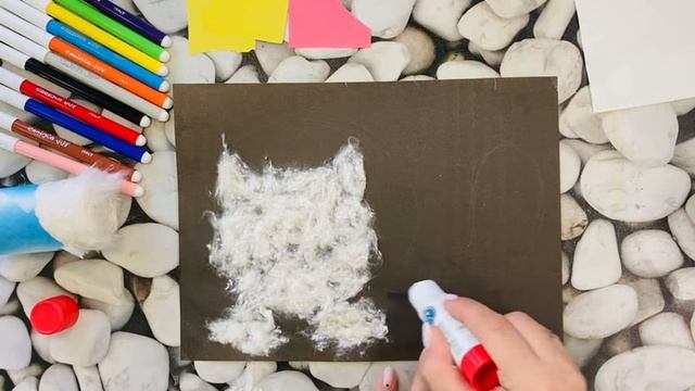 Аппликация "Пушистая картина" смотреть онлайн